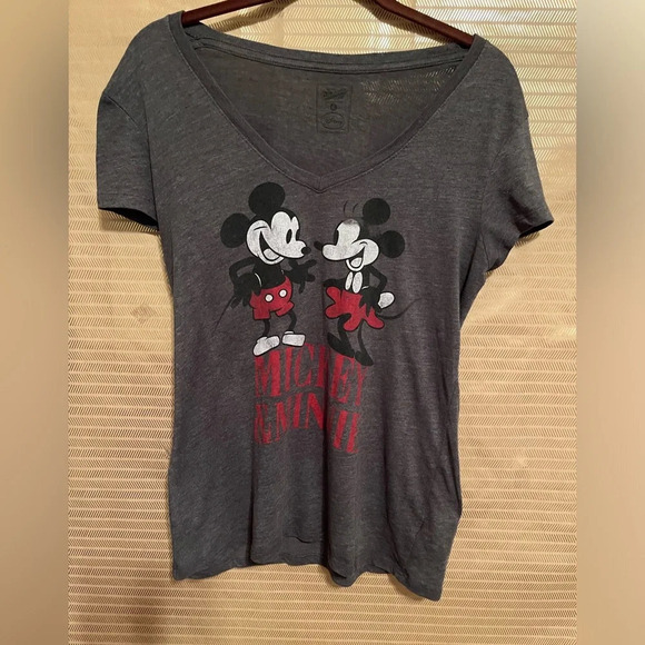 DISNEY~VINTAGE~MICKEY & MINNIE~TEE~M - Picture 1 of 6